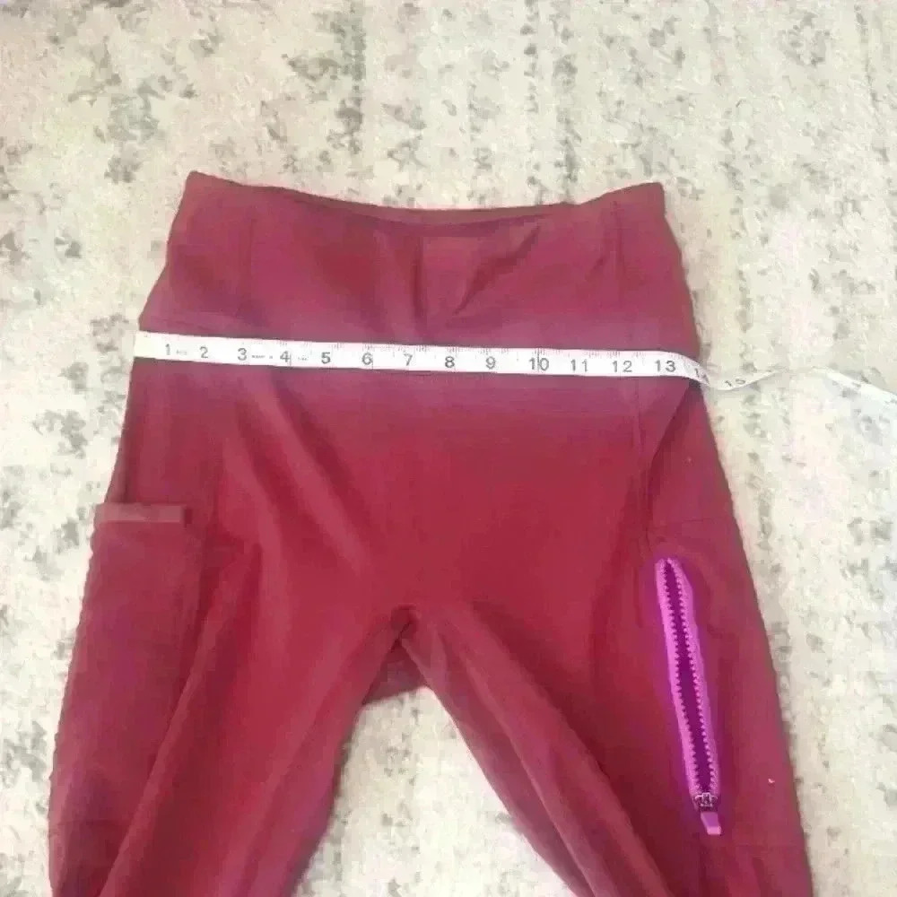 Fabletics Womens Raspberry Trinity High-Waisted Utility Legging S - Picture 11 of 13